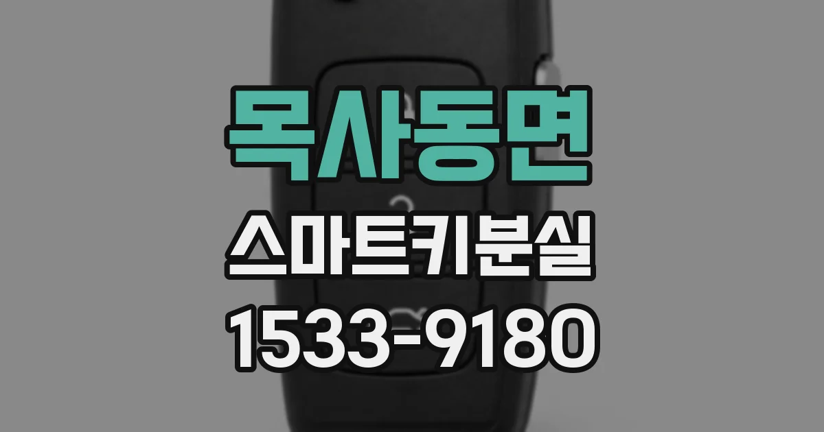 목사동면 스마트키분실