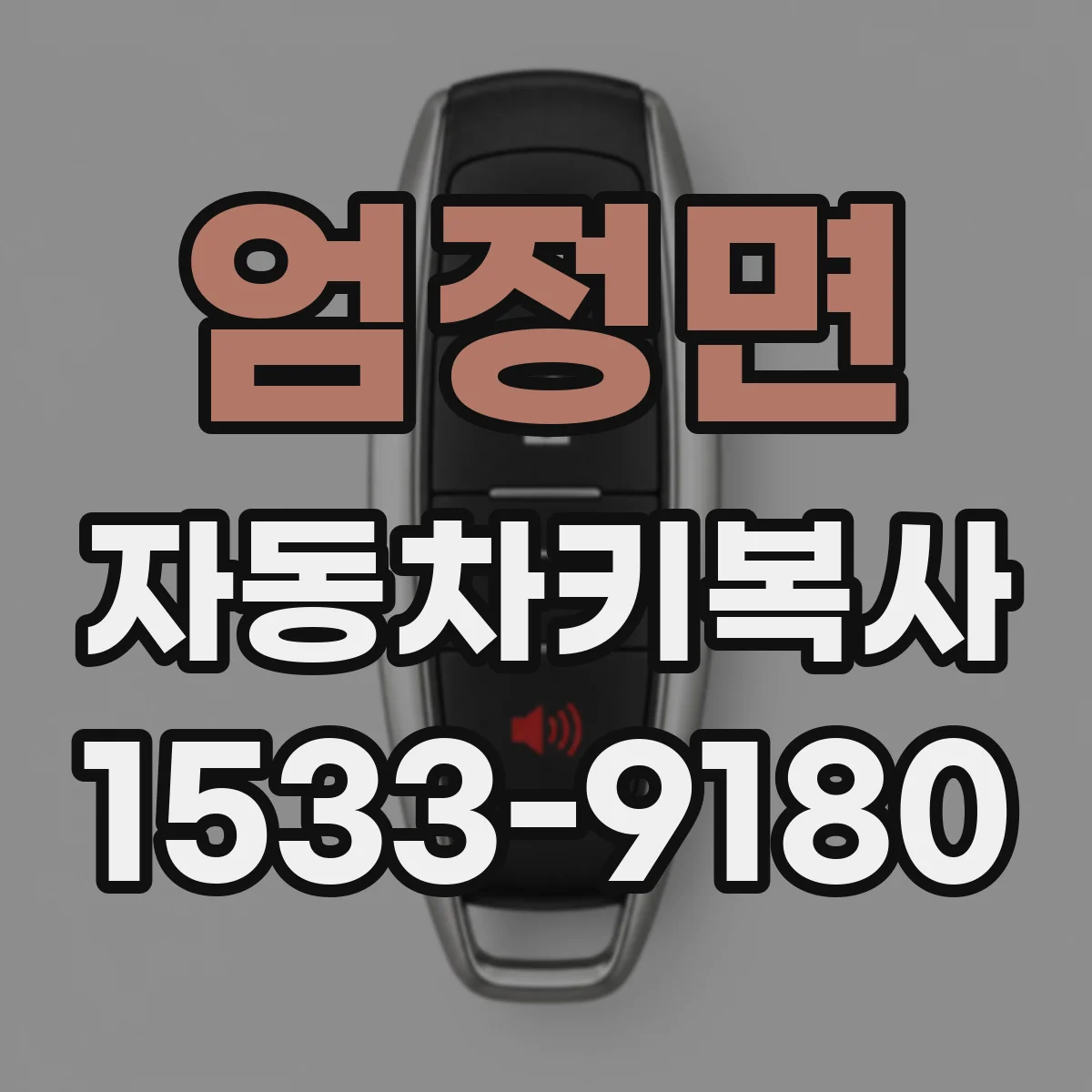 엄정면 자동차키복사
