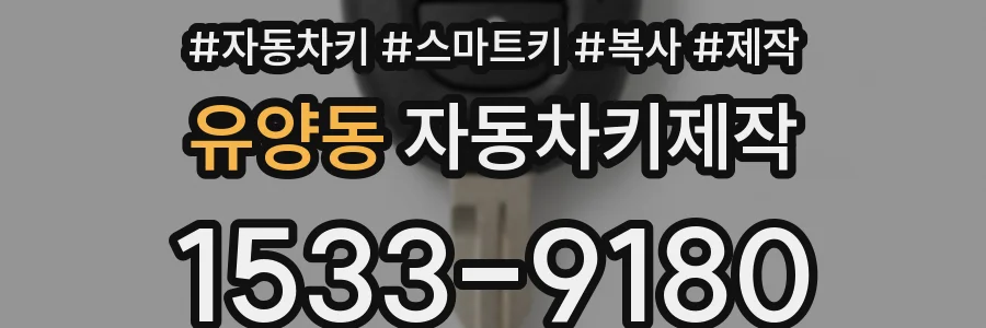유양동 자동차키제작