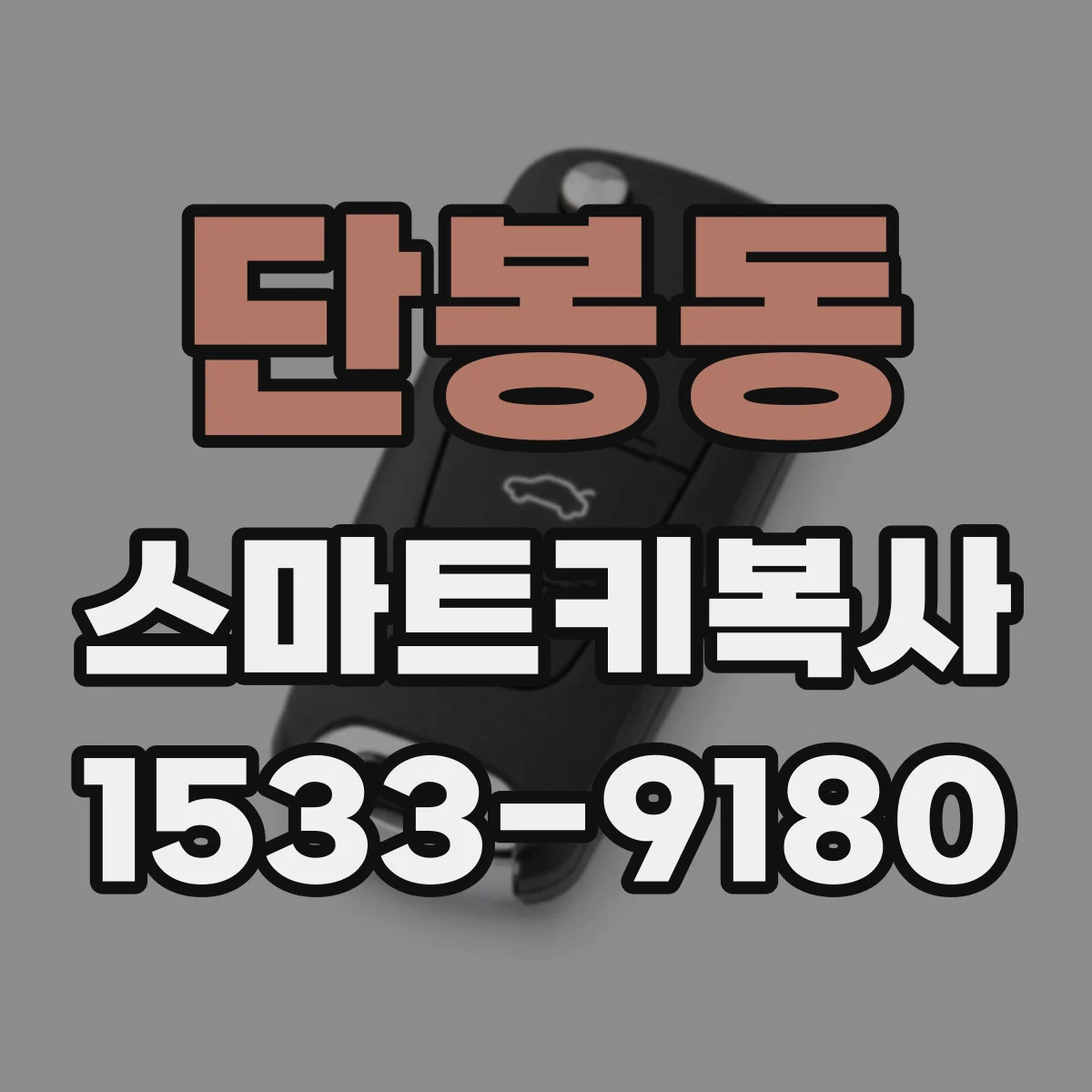 단봉동 스마트키복사