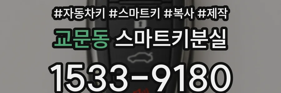 교문동 스마트키분실