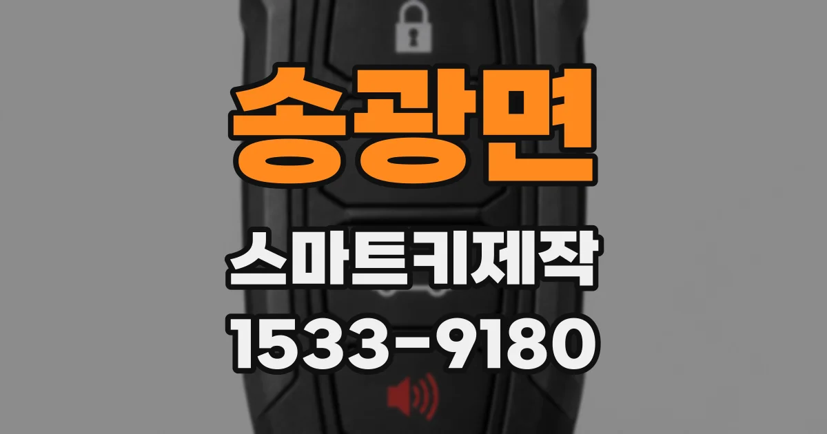 송광면 스마트키제작