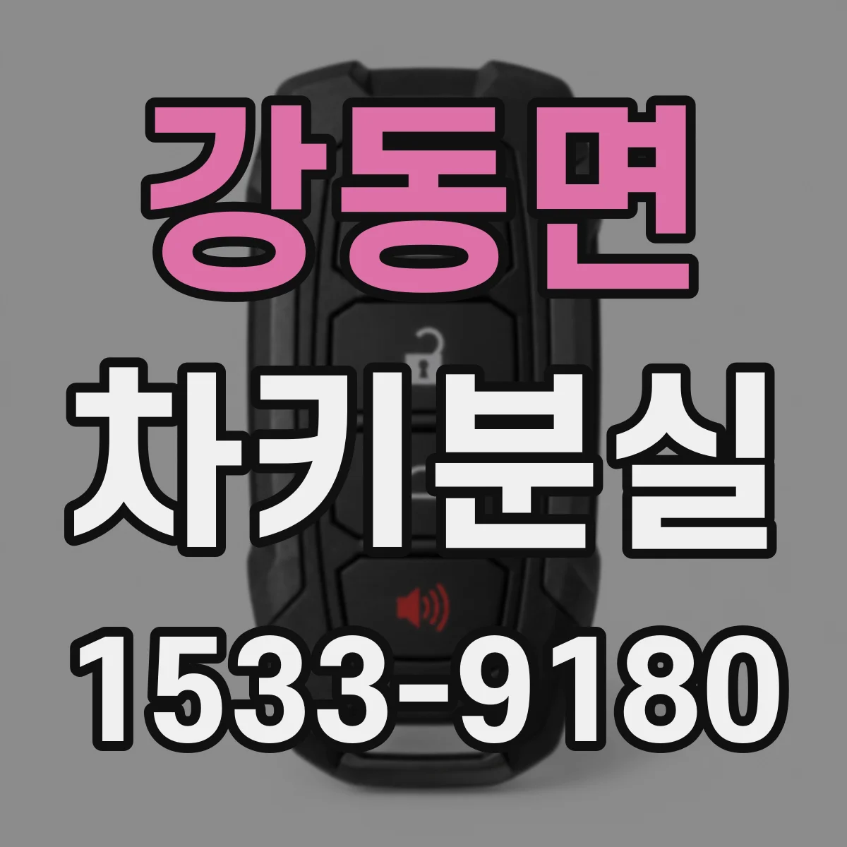 강동면 차키분실