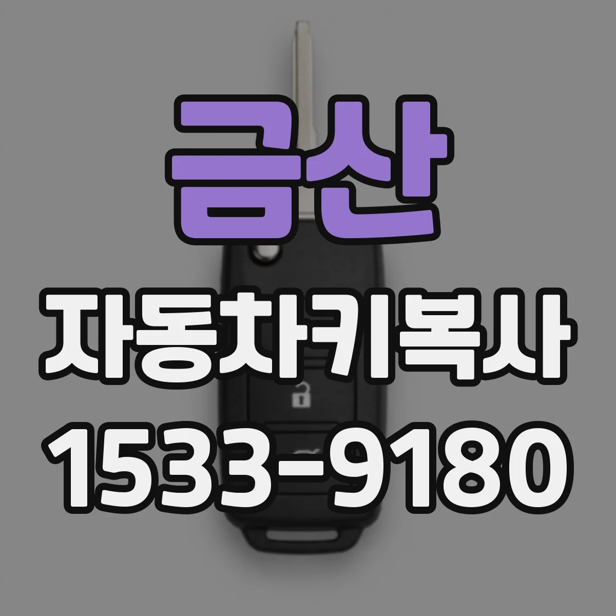 금산 자동차키복사
