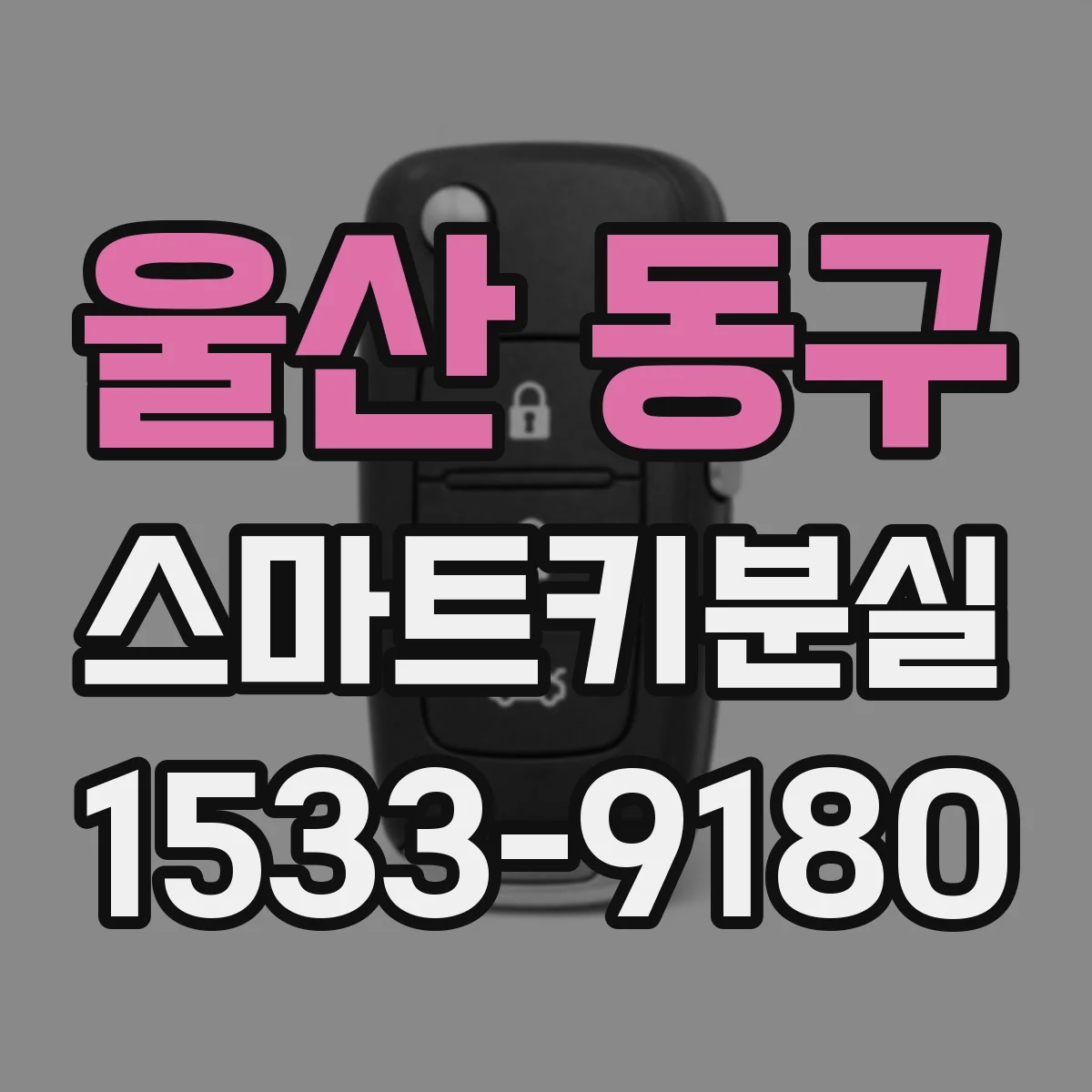 울산 동구 스마트키분실