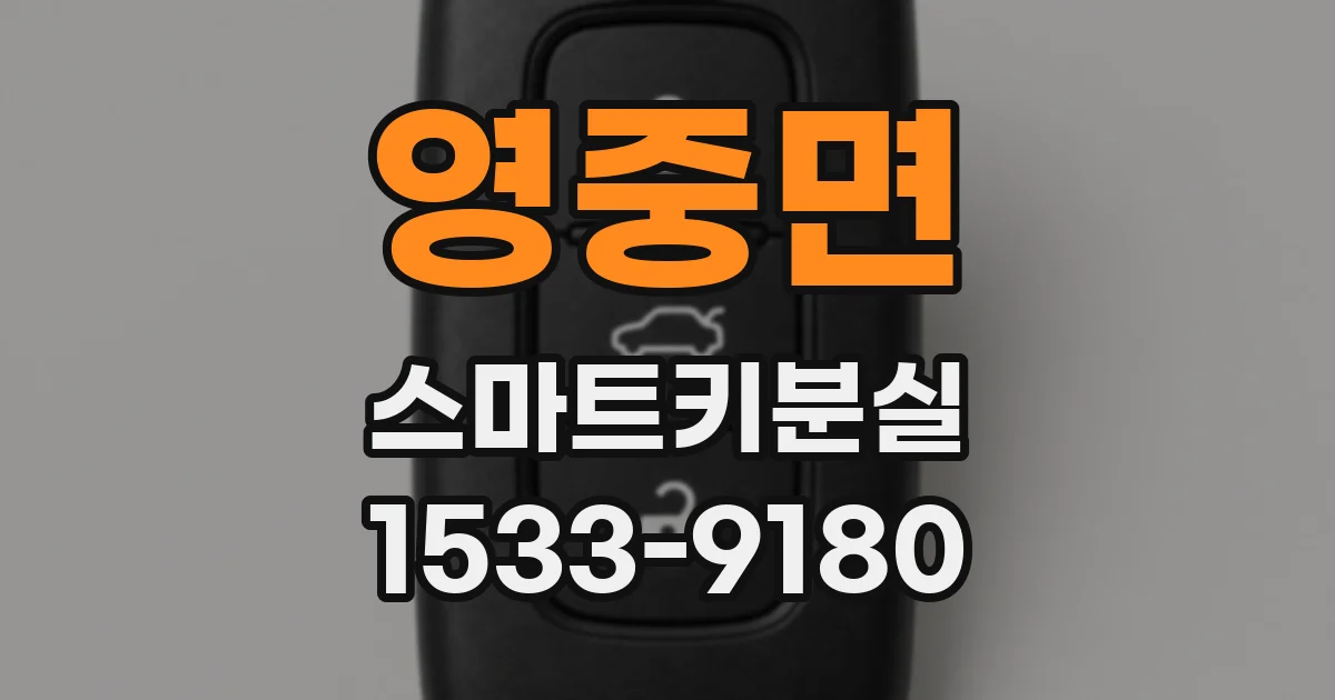 영중면 스마트키분실