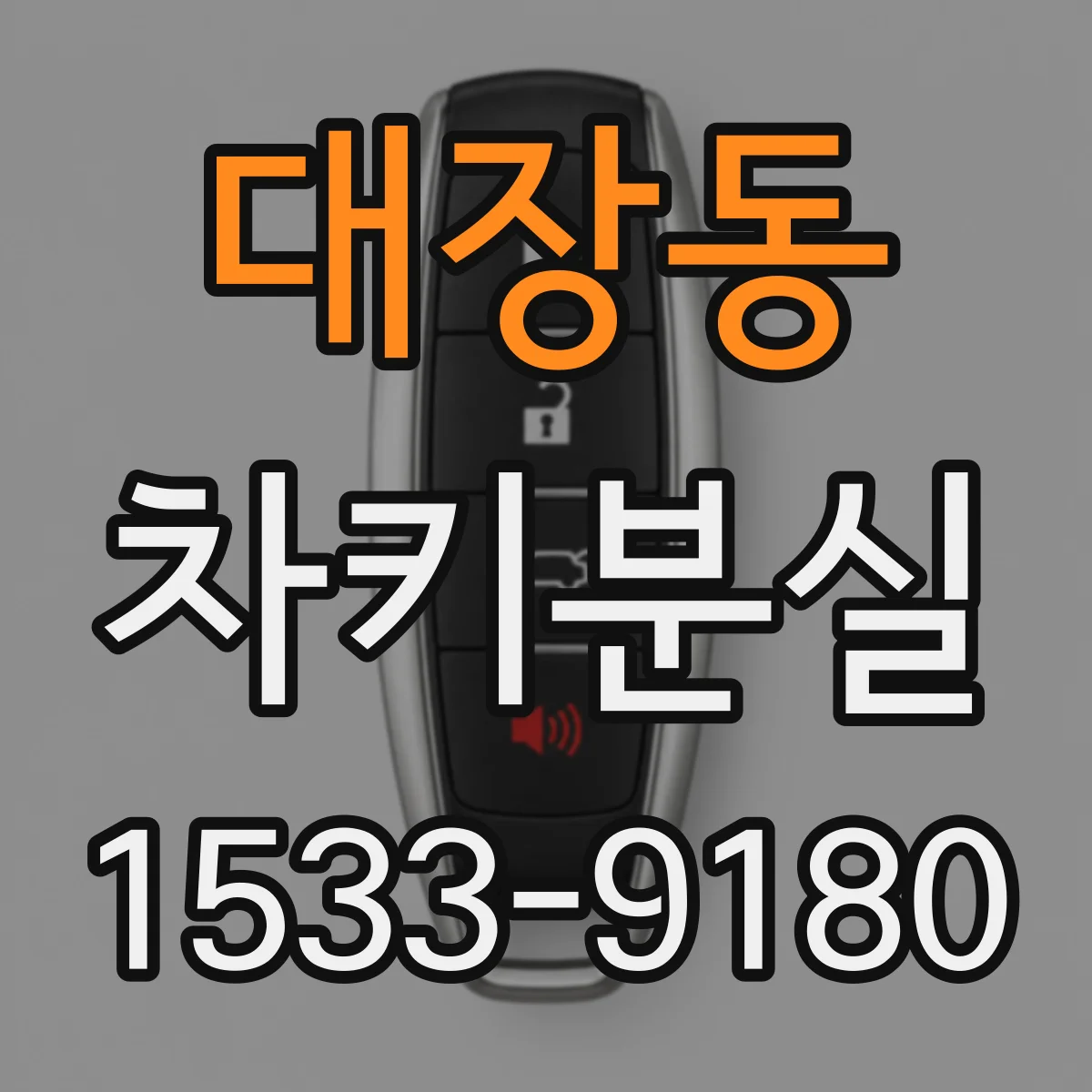 대장동 차키분실