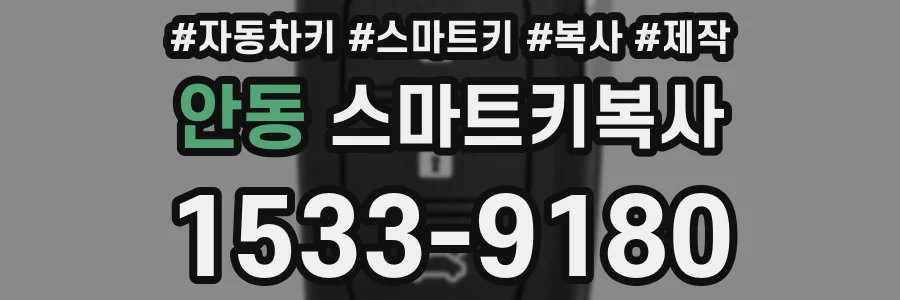 안동 스마트키복사
