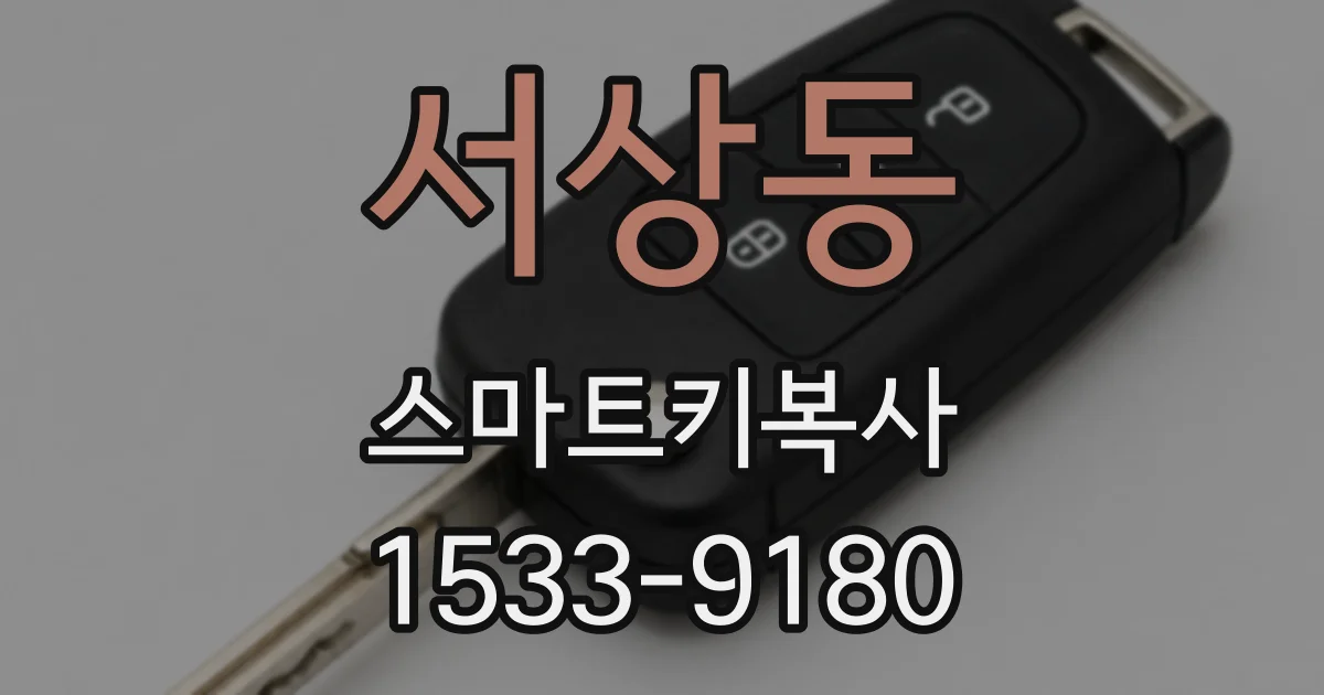 서상동 스마트키복사