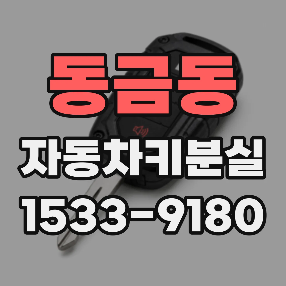 동금동 자동차키분실