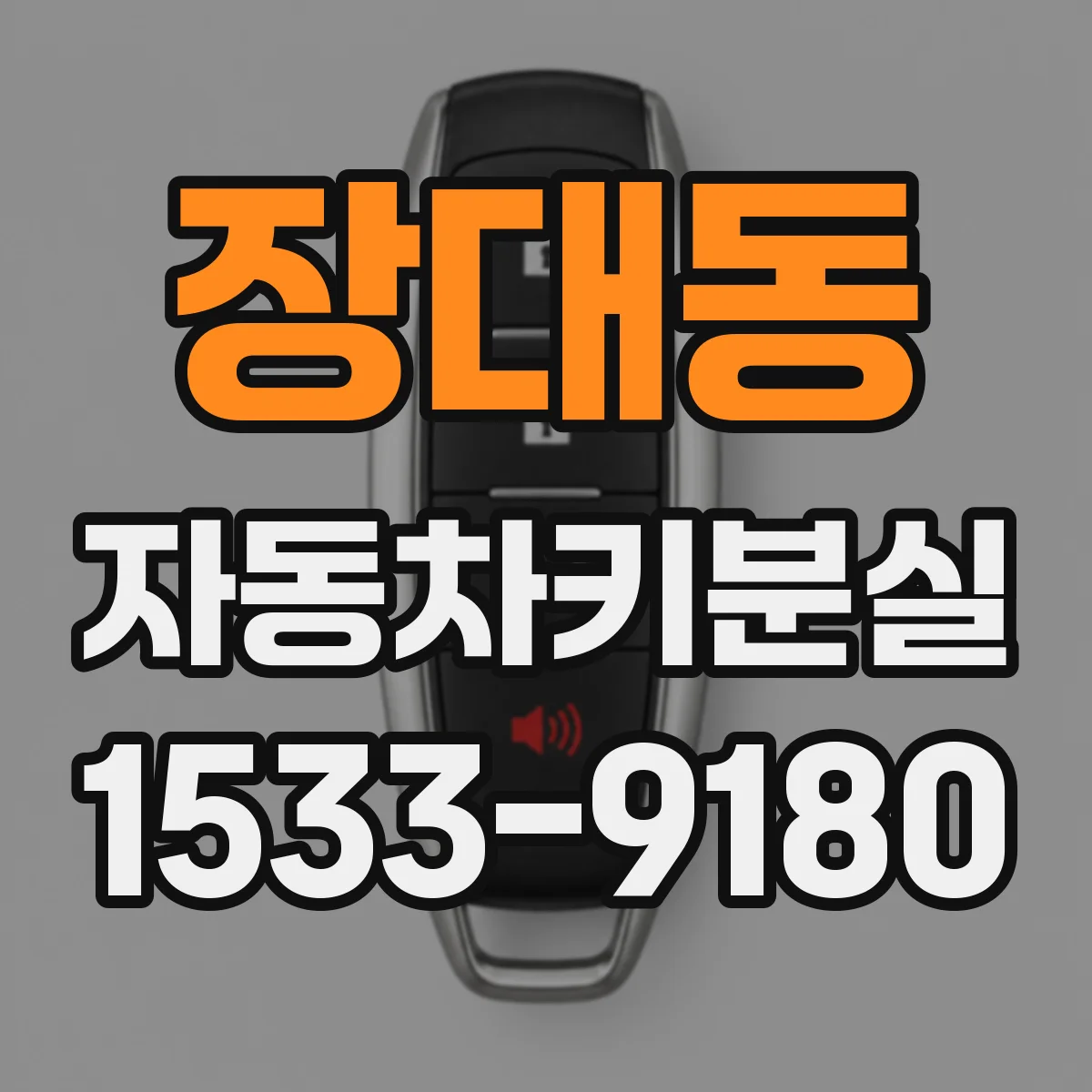 장대동 자동차키분실