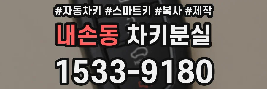 내손동 차키분실