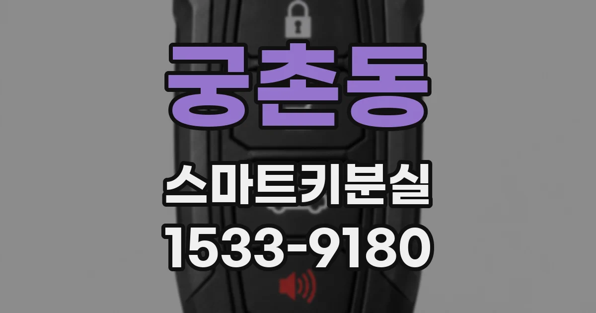 궁촌동 스마트키분실