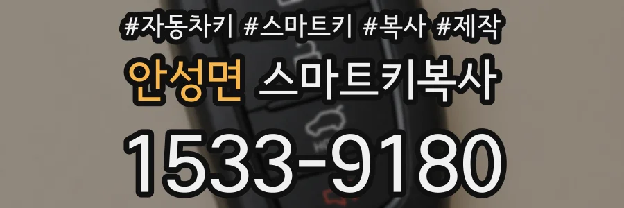 안성면 스마트키복사