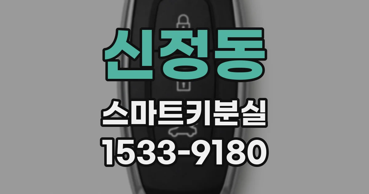 신정동 스마트키분실