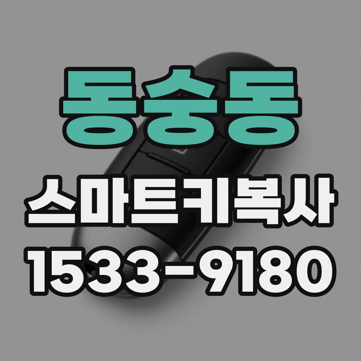 동숭동 스마트키복사