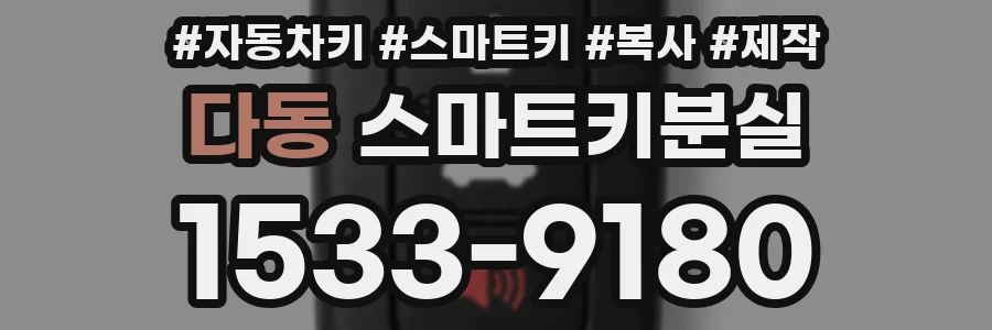 다동 스마트키분실