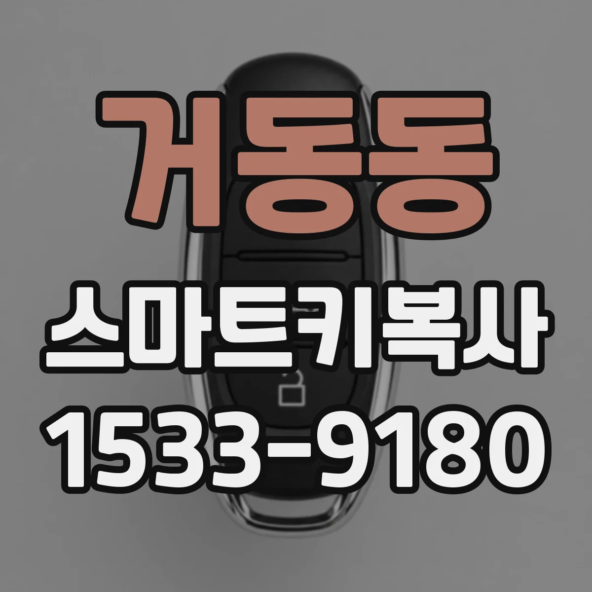 거동동 스마트키복사