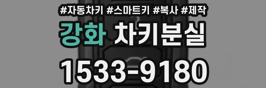 강화 차키분실