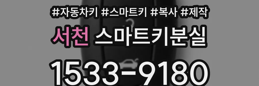 서천 스마트키분실