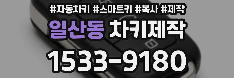 일산동 차키제작