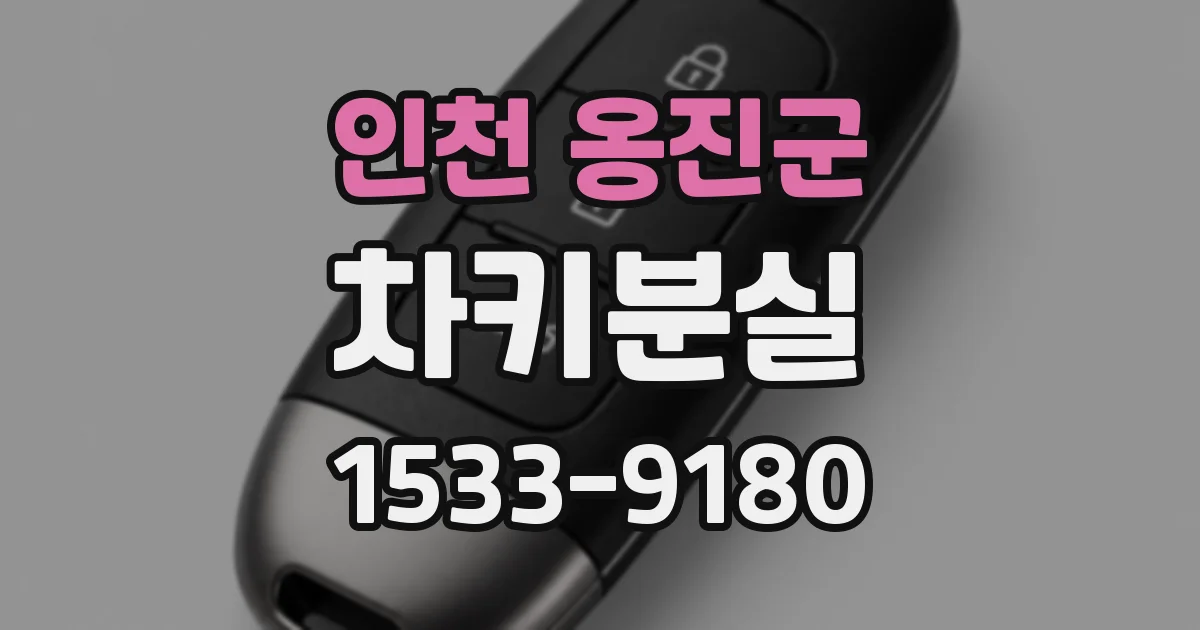 인천 옹진군 차키분실