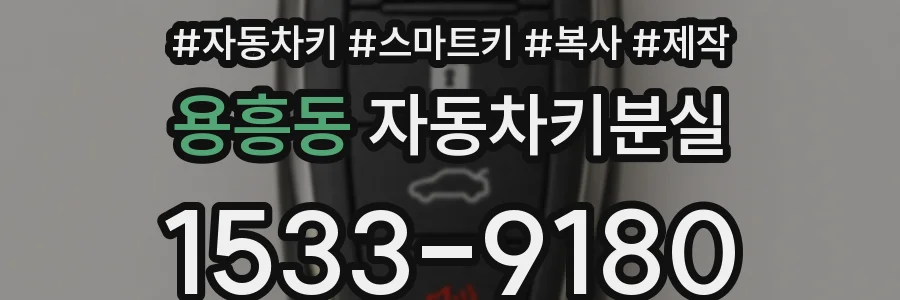 용흥동 자동차키분실