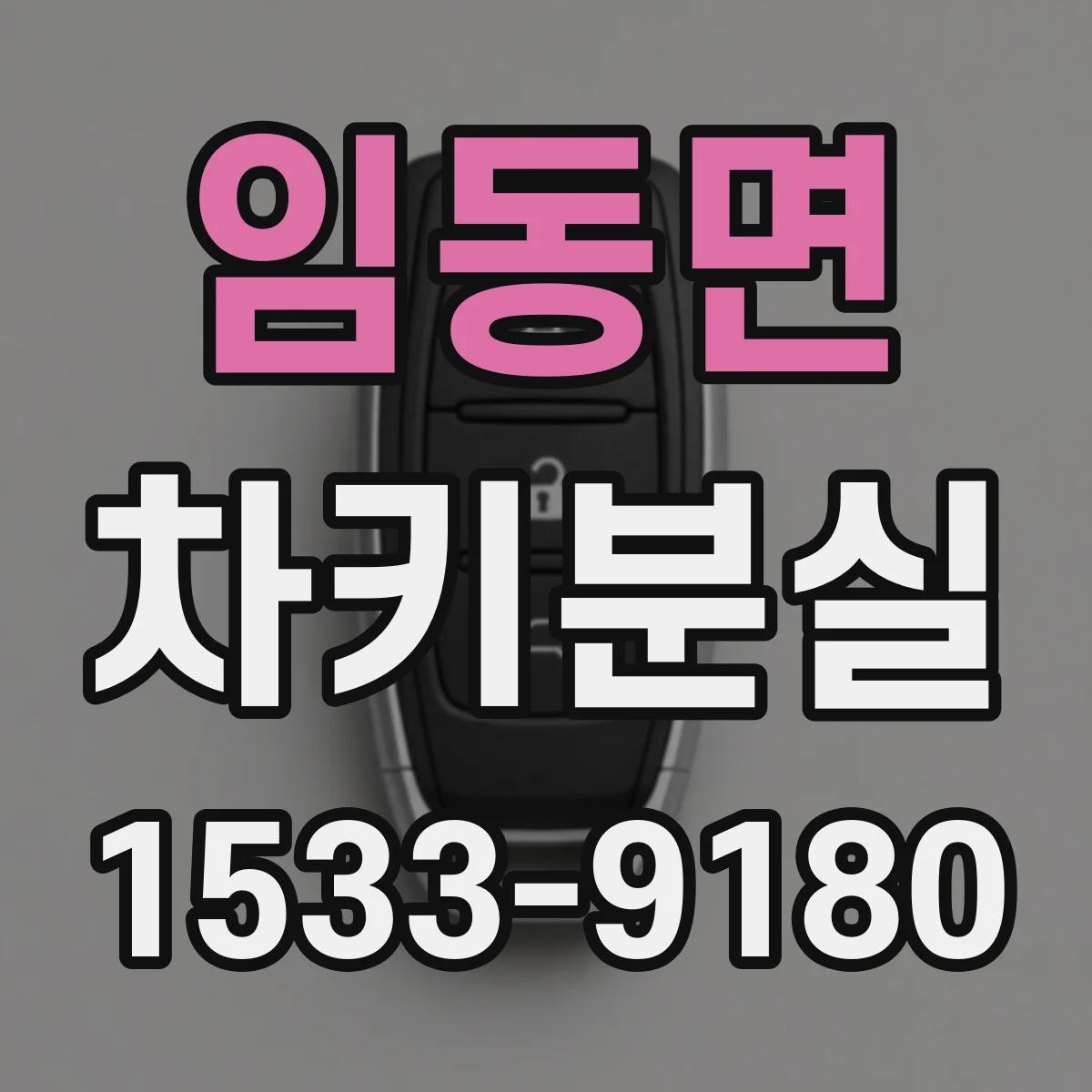 임동면 차키분실