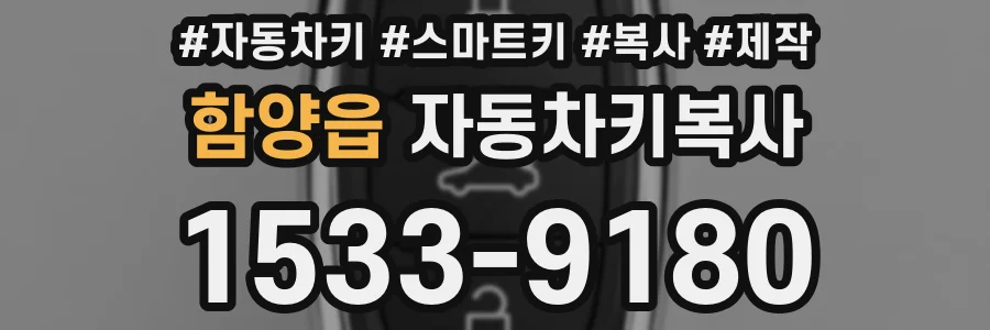 함양읍 자동차키복사