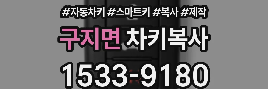 구지면 차키복사