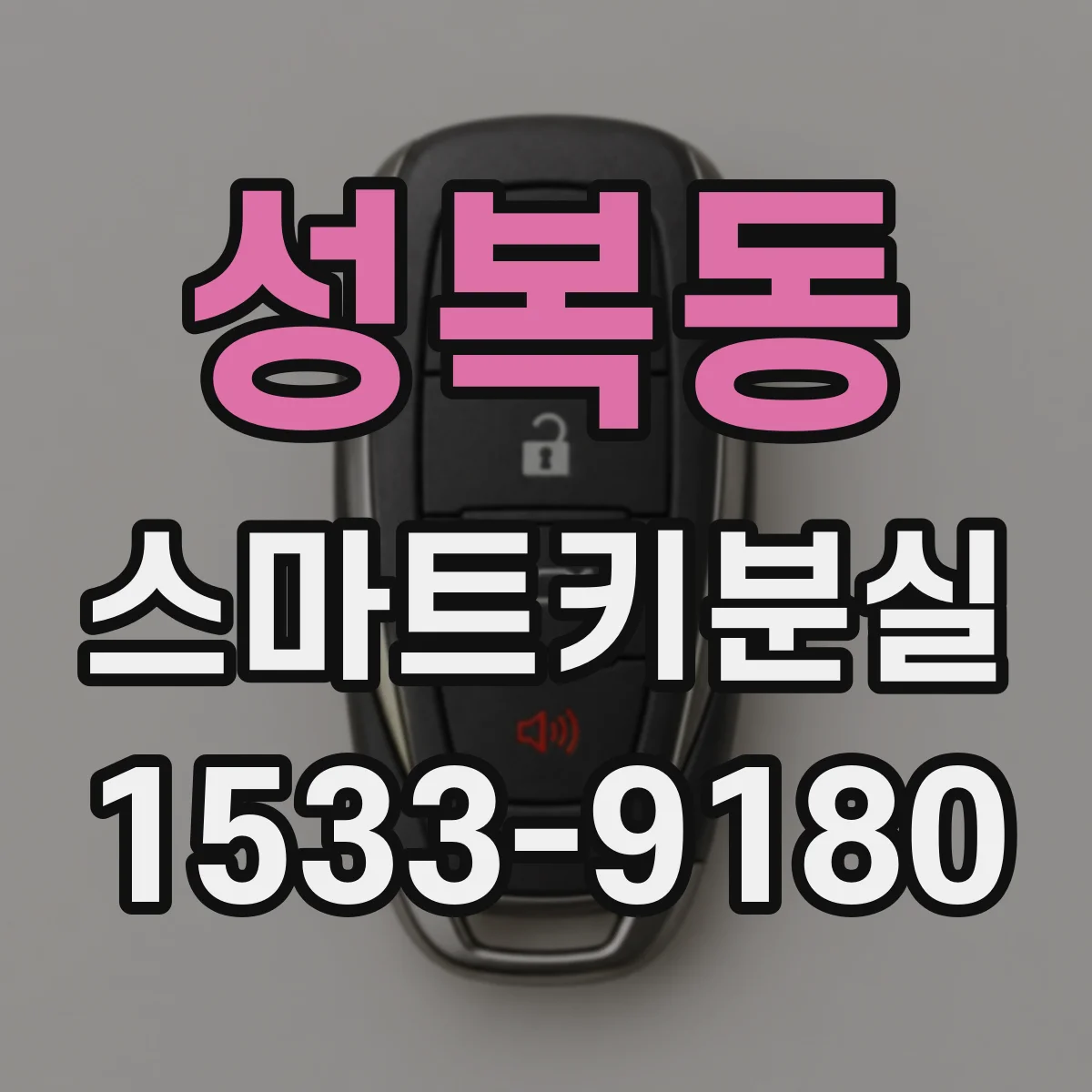 성복동 스마트키분실