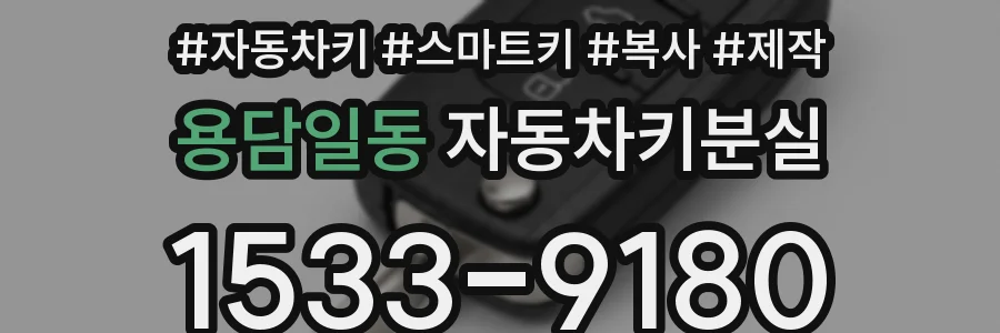 용담일동 자동차키분실