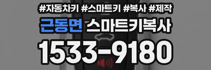 근동면 스마트키복사
