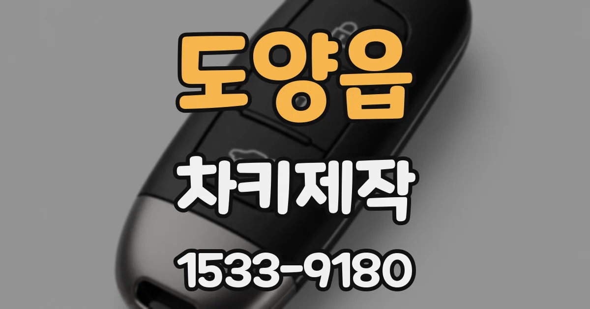 도양읍 차키제작