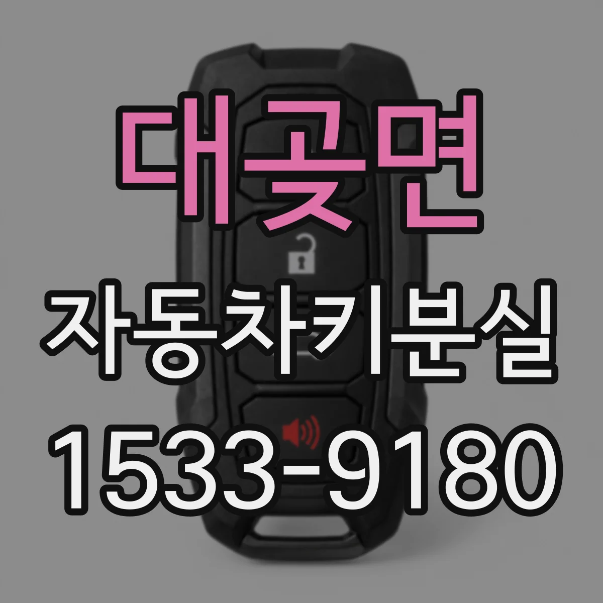 대곶면 자동차키분실
