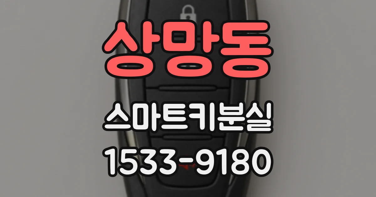 상망동 스마트키분실