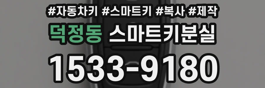 덕정동 스마트키분실