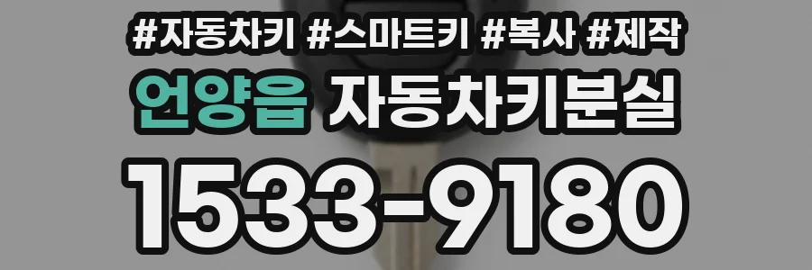 언양읍 자동차키분실