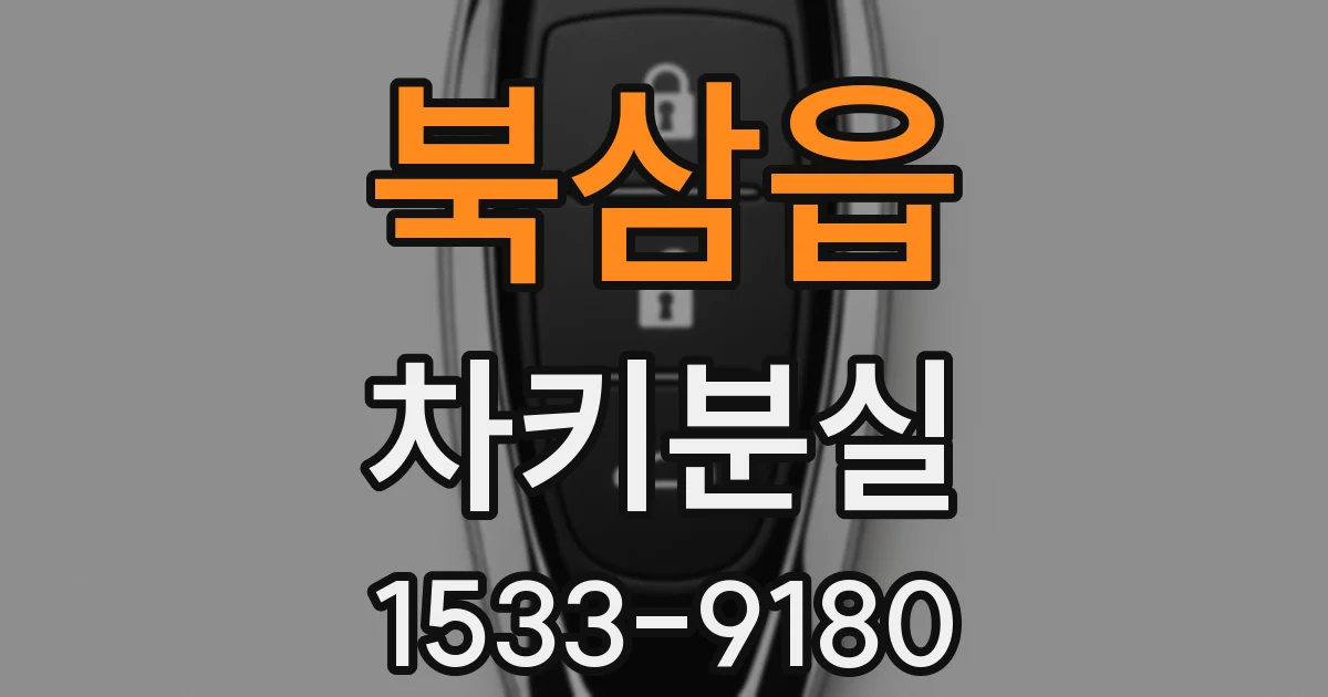 북삼읍 차키분실
