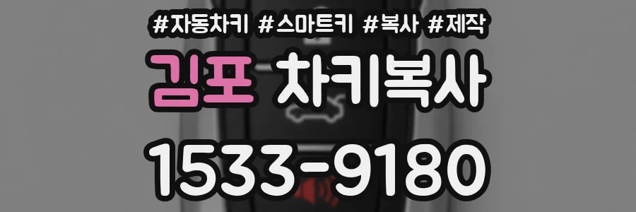 김포 차키복사