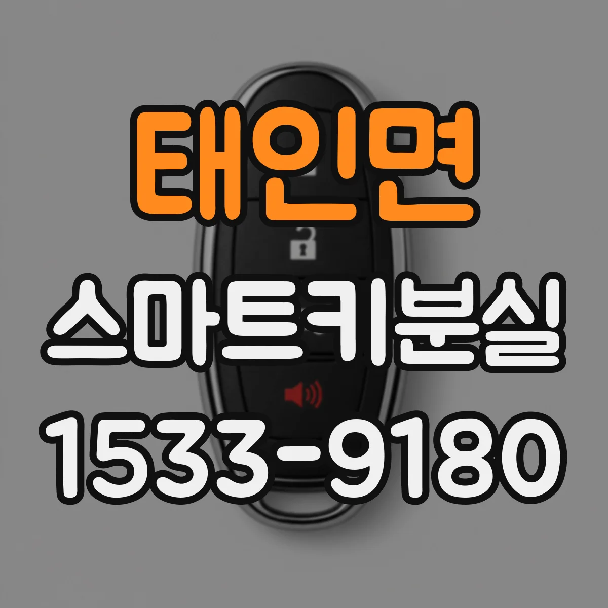 태인면 스마트키분실