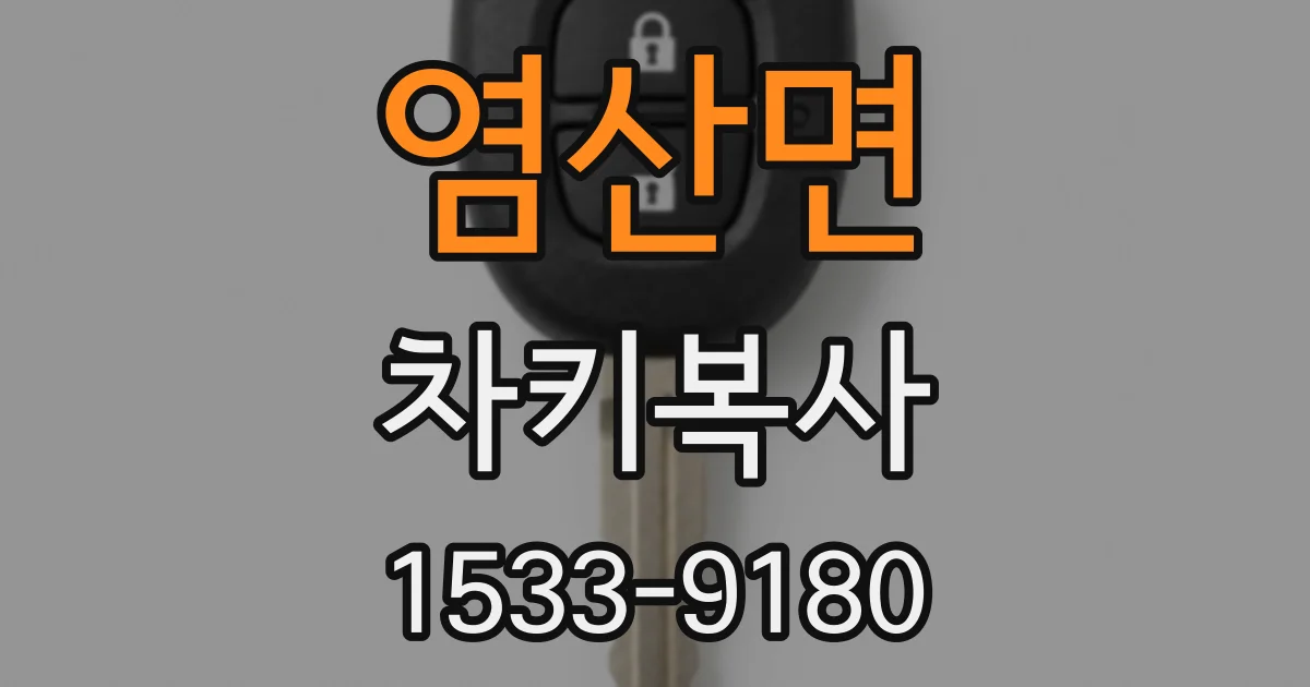 염산면 차키복사
