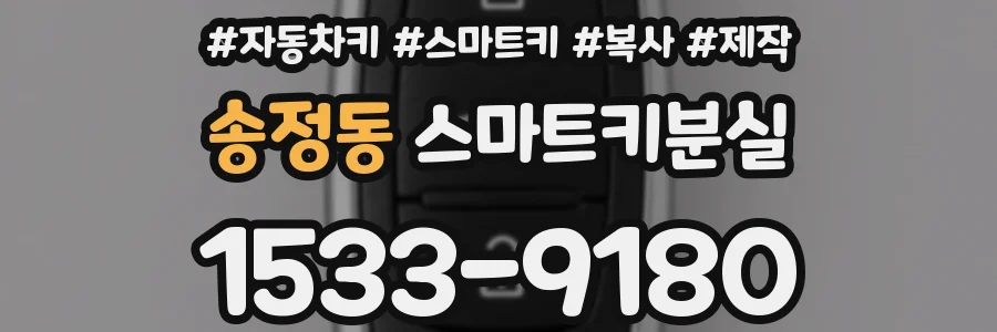 송정동 스마트키분실