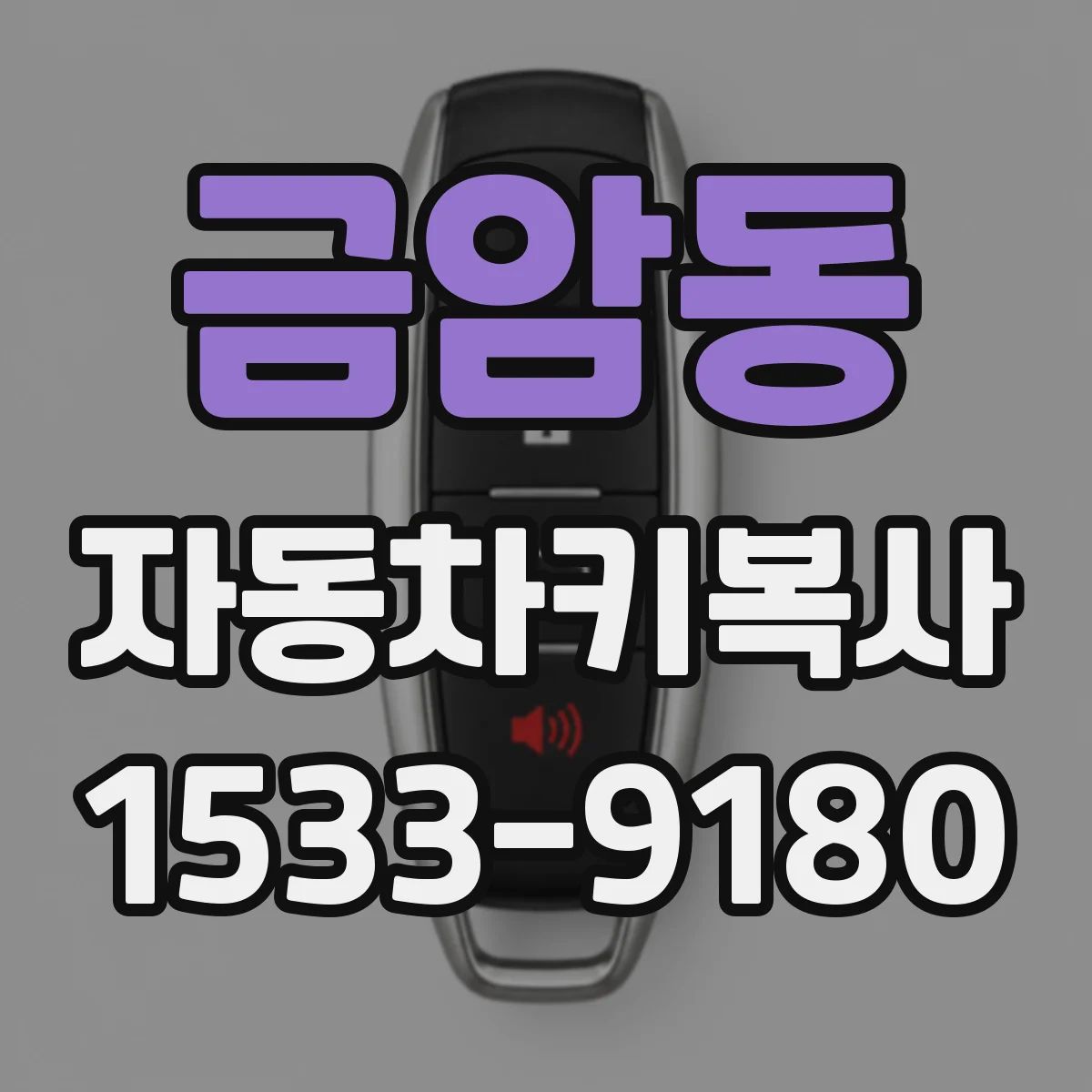금암동 자동차키복사