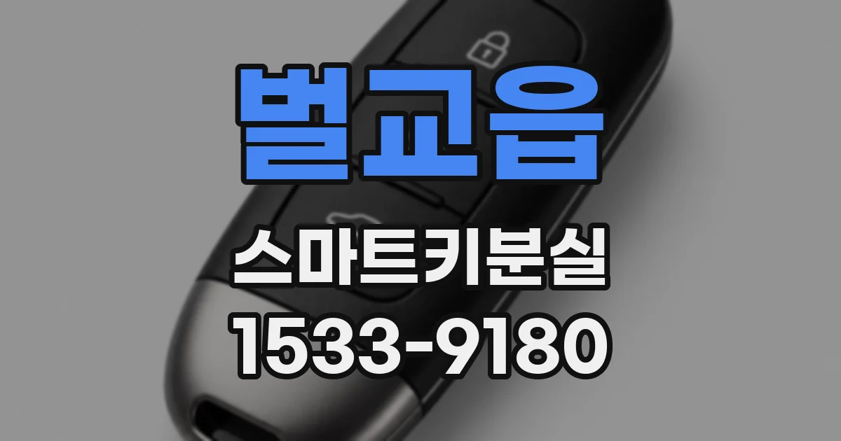 벌교읍 스마트키분실