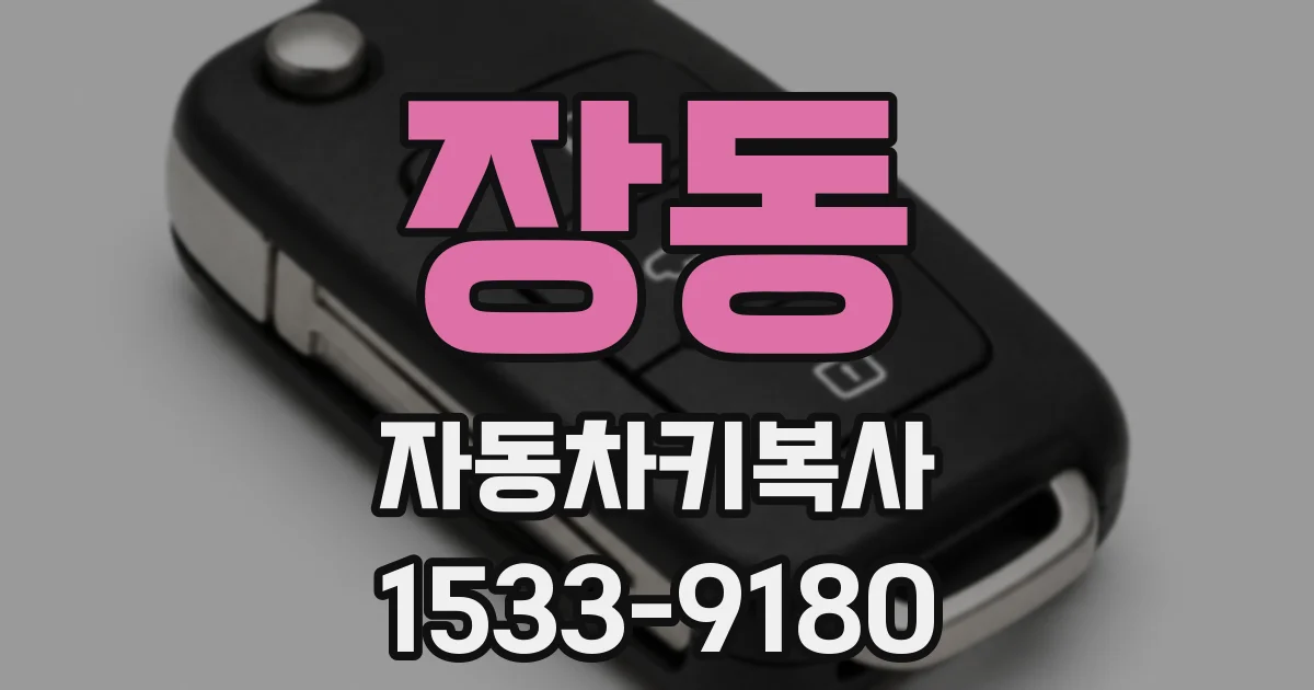 장동 자동차키복사