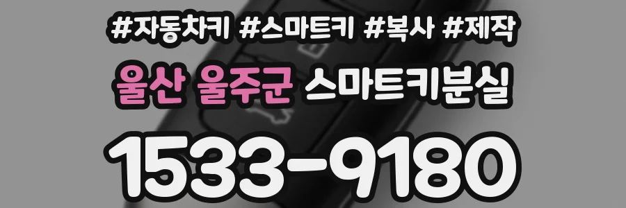 울산 울주군 스마트키분실