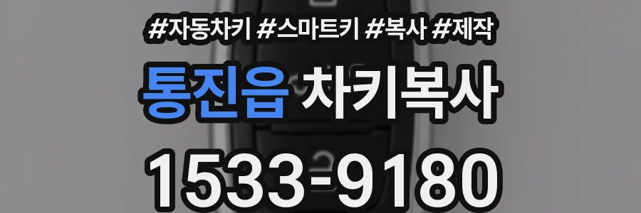 통진읍 차키복사