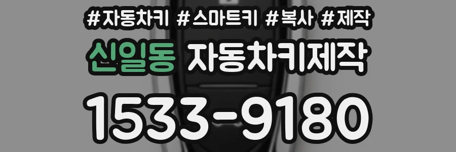 신일동 자동차키제작