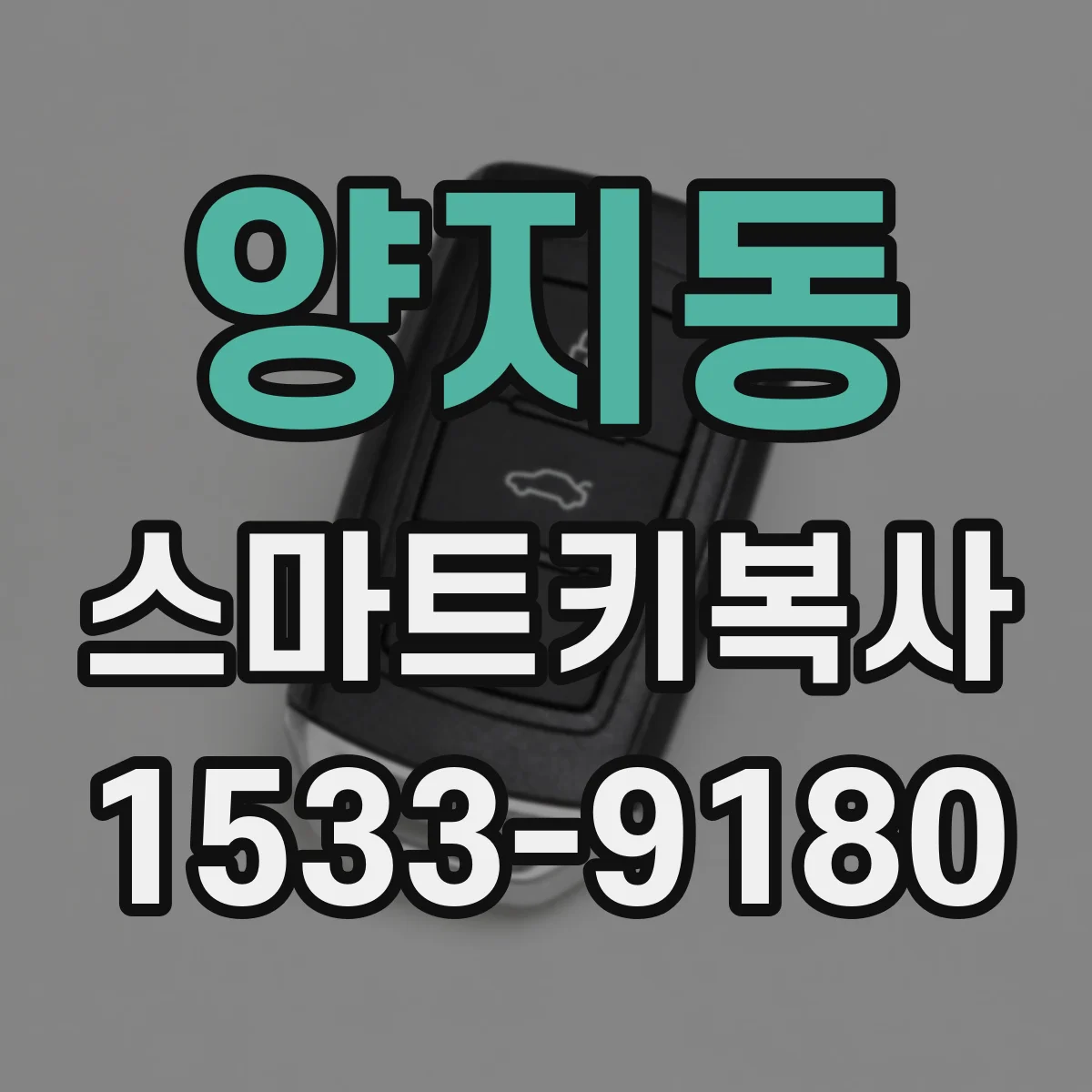 양지동 스마트키복사